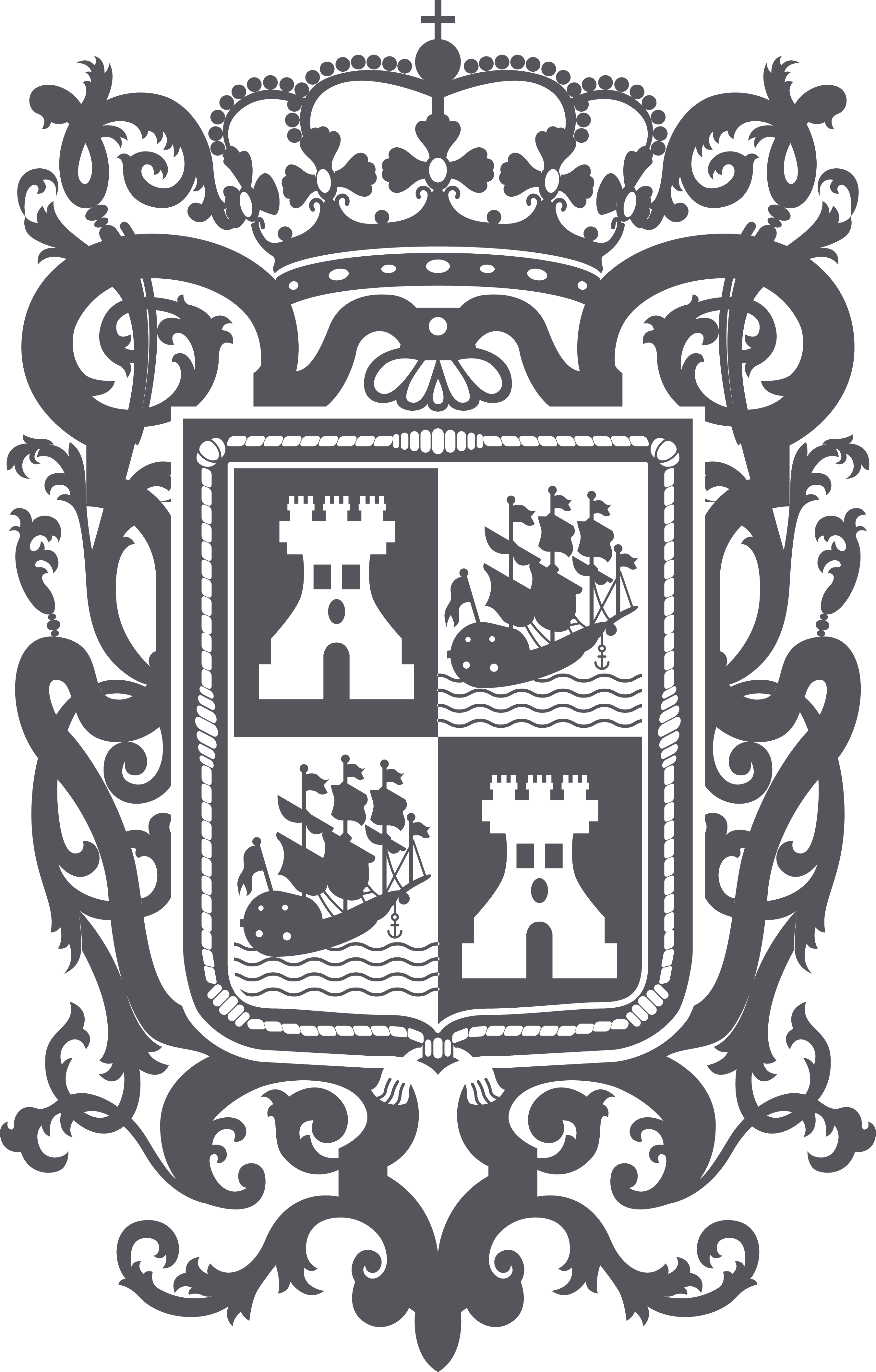 ESCUDO GRIS